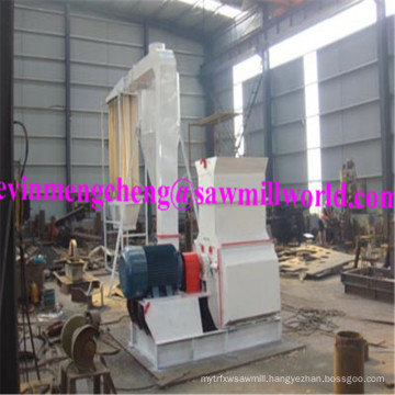 Wood Hammer Mill Powder Grinding Machine Sawdust Production Line